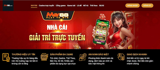 /May88 – Cá cược thể thao đẳng cấp với hệ thống nổ hũ siêu đỉnh