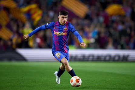 A big star in the Spanish football firmament, Pedri.